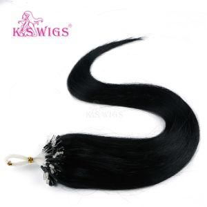 Micro Ring Hair Weft Extension Virgin Remy Brazilian Hair