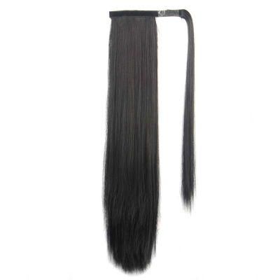 Multi Color Synthetic Sexy Ponytail for Women Long Straight Drawstring Synthetic Ponytail Hair Extension
