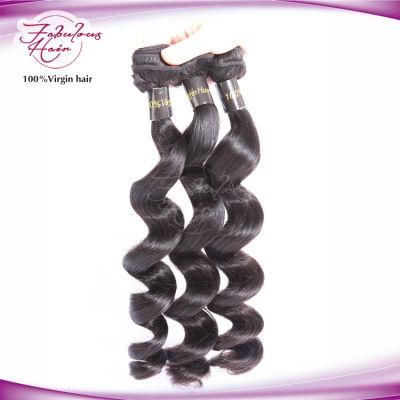 Virgin Unprocessed Hair Double Drawn Hair Loose Wave Hair Weave
