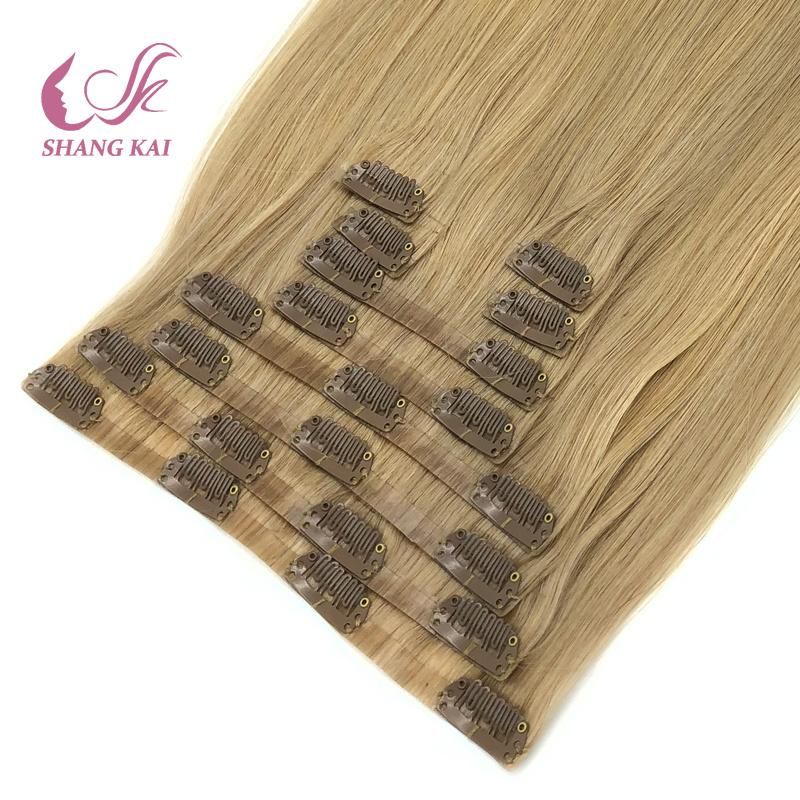 Factory Price Stunning Full Cuticle Aligned Clip in Hair Extensions