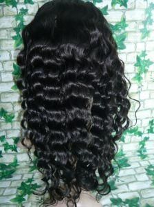 100% Remy Hair Lace Wig, Deep Weave Hair