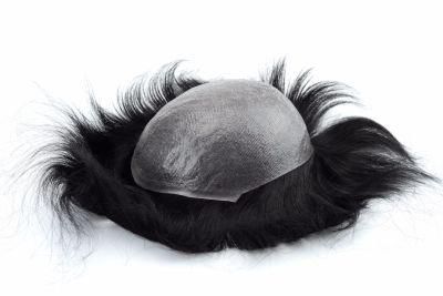 Luxury Undetectable High Quality Men&prime;s Hair Replacement Wig