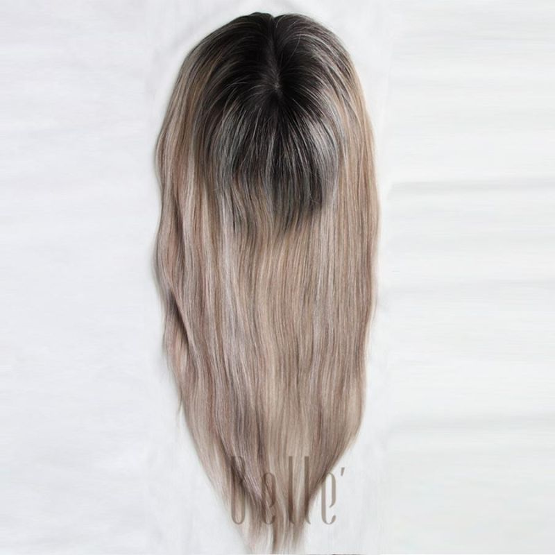 Belle 100% Top Quality Virgin Hair Mono Topper