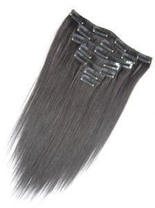 Human Hair Clips in Hair Weft, Human Hair Weft