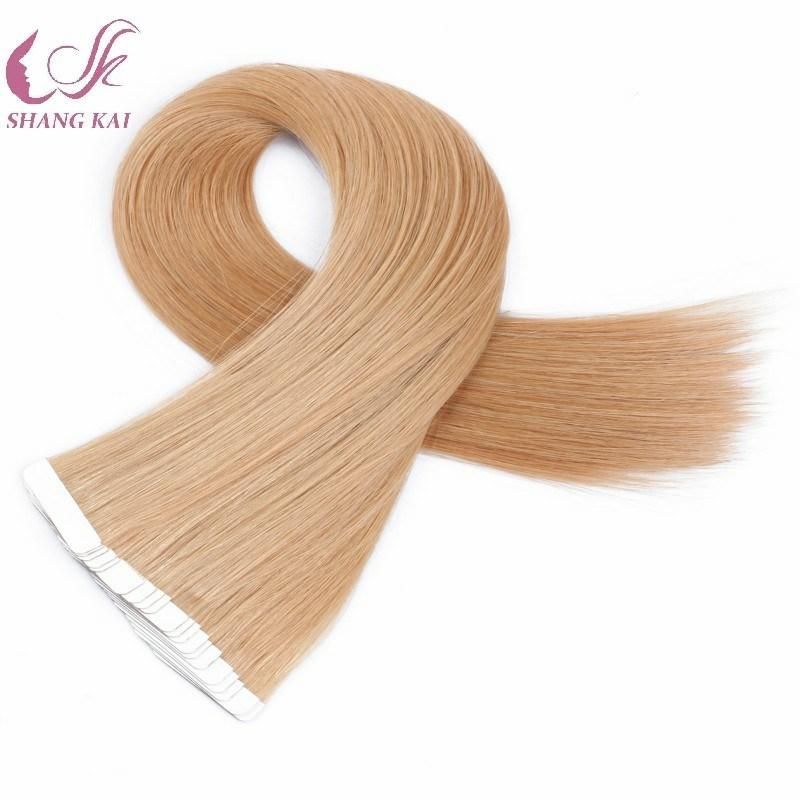 Wholesale Russian Virgin Tape Hair Extensions Virgin Human Hair