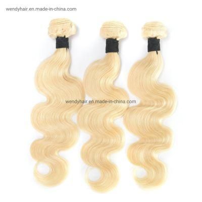 Hot Selling Cuticle Aligned Unprocessed 613 Blond Human Hair Bundle