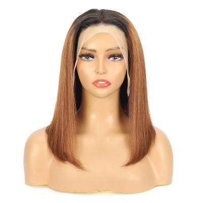 Lace Wigs Human Hair Lace Wig Full/Frontal Lace Wigs Bobo Wig 180% Density