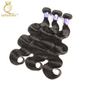Natural Black Body Wave Peruvian Human Hair Weave