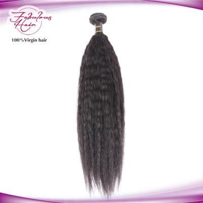 Unprocessed High Quality Brazilian Virgin Human Hair Kinky Straight Bundle