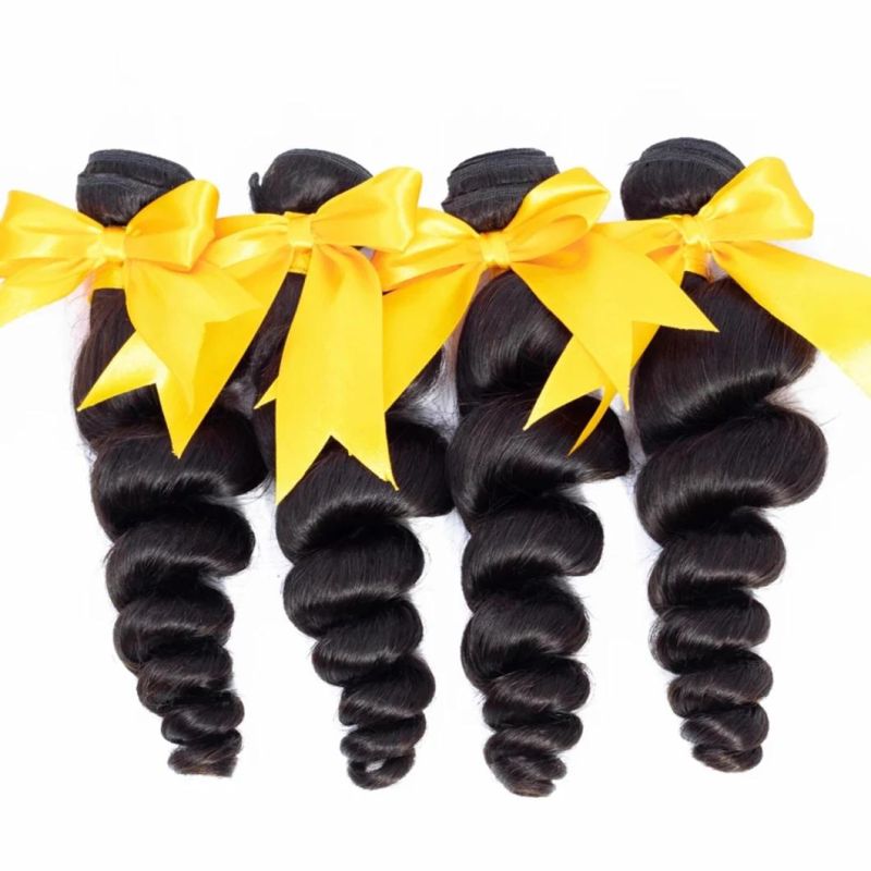 Brazilian Loose Wave Bundles Bundle Bundles 100% Remy Human Hair Extensions Human Hair Weave Bundles