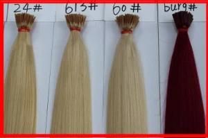 Human Remy I-Tippre-Bonded Hair Extensions (02)