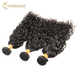 Virgin Cuticle Aligned Human Water Wave Brazilian Hair Extensions