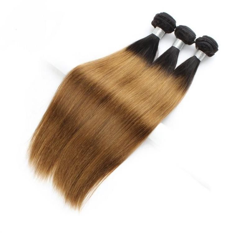 Wholesale Human Brazilian Hair Weave 1b/30 Straight Hair with Closure Online Shopping Hair Bundles