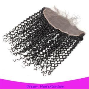 Unprocessed Virgin Human Hair Closure 13X4 Curly Lace Frontal