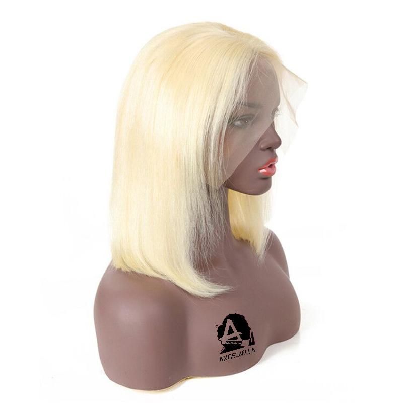 Wholesale Brazilian Human Hair Wig, Short Bob Lace Front Wigs 12 Inch Natural Straight Virgin Hair Human Hair Wigs