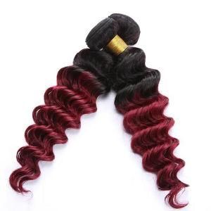 7A 22&quot; Ombre Human Hair Weaving Virgin Hair #1b/#99j