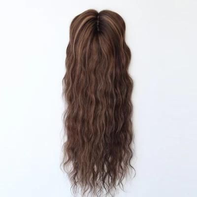 Human Hair Raw Virgin Hair Toupee Women Silk Topper