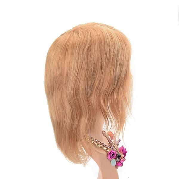 Anti-Slip Silicon Mono Top Human Hair Replacement for Women