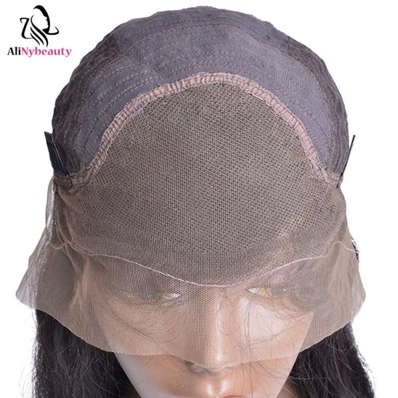 Alinybeauty Wholesale China Mink Raw Lace Front Wig Virgin Brazilian 100 Human Hair Lace Wig
