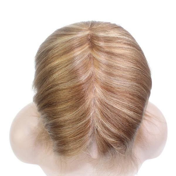 Lw780 Best Quality Human Hair Highlight Color Full Lace Female Toupee