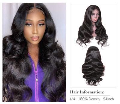 HD Transparent Lace Front Human Hair Wigs Preplucked 13X6 180% Brazilian Body Wave Lace Frontal Wig with Baby Hair Remy Princess