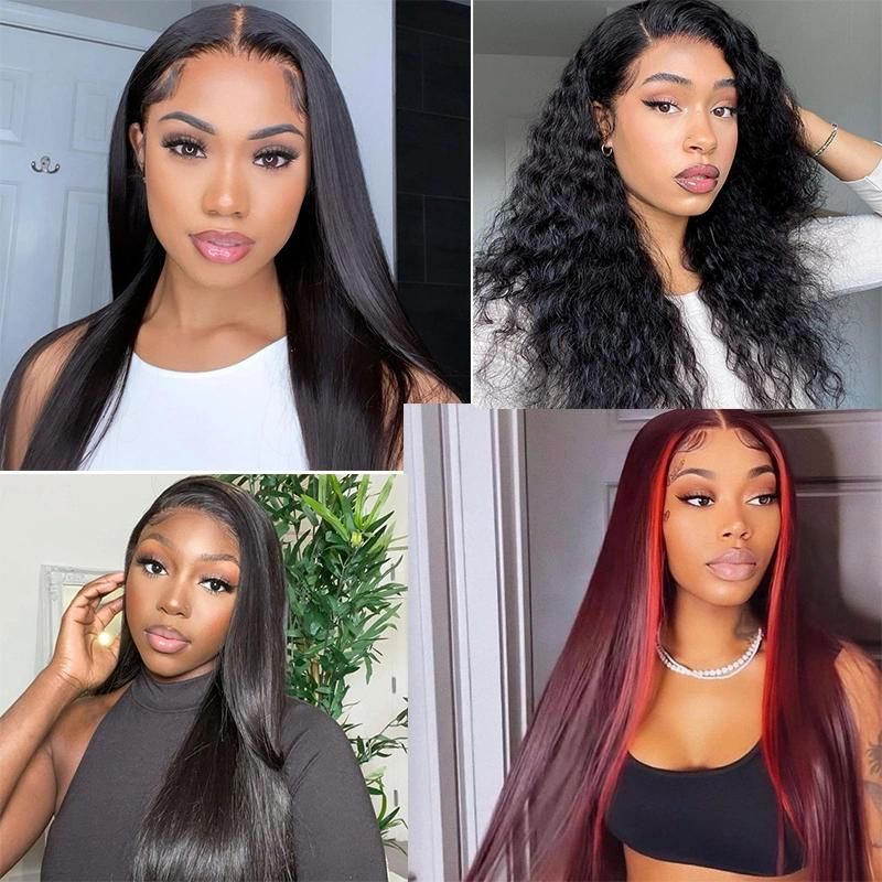 Wholesale 13X4 Lace Front Wig China Remy Hair 13X6 Full Lace Wig Black Brazilian Hair Lace Wig Human Hair Extensions