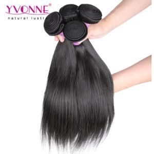 Yvonne Unprocessed Virgin Malaysian Hair Weave Natural Straight Hair Color 1b