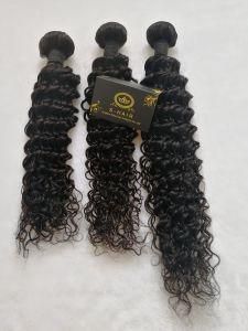 Natural Black #1b 100% Human Remy Hair for Straight Body Wave Deep Wave Curly Hair Bundles
