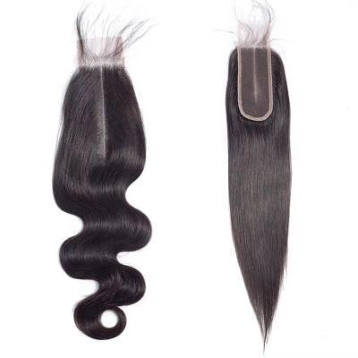Kbeth 2*6 Lace Closure Cheap Price 100% Brazilian Virgin Remy Long Aligned Cuticles Ship in 24 Hours Special Custom Size Human Hair Closures