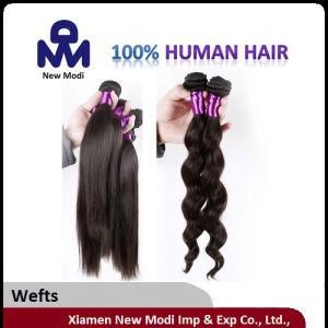 Human Hair Extension Hair Weft with Remy Hair