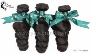 10A Brazilian Loose Wave 100% Virgin Hair Weft Natural Black Wholesale