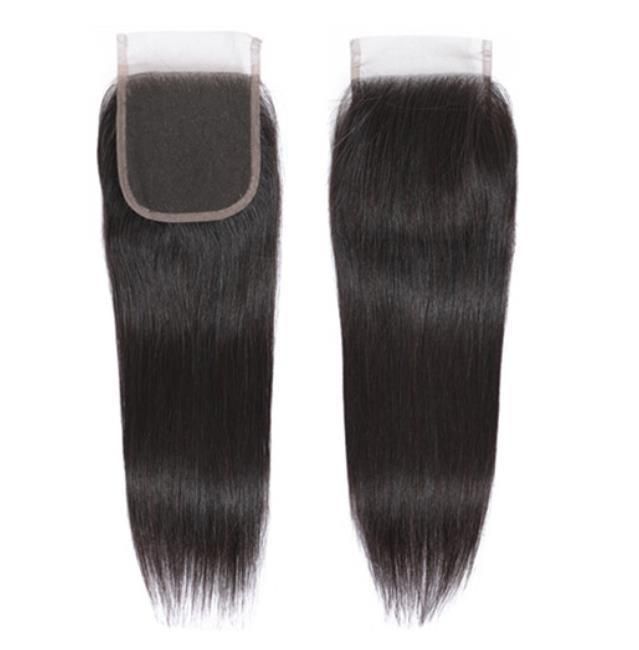Brazilian Straight Lace Closure Free/Middle/Three Part 5*5 Closures 100% Human Hair Extensions Remy HD Lace Closure