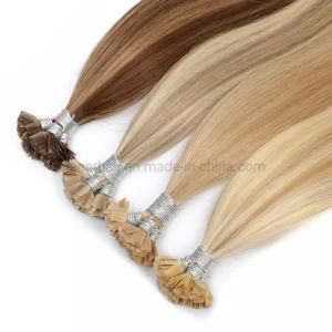 New Arrival Nail Brazilian Natural Remy Extension Indian Virgin Human Hair