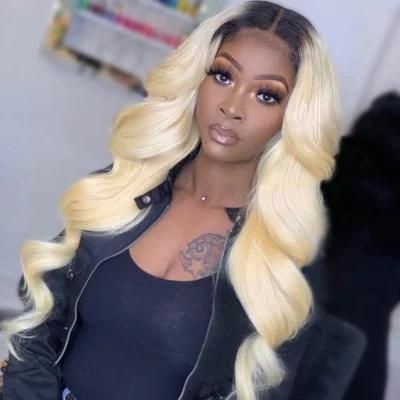 Kbeth Body Wave Hair Wig 2021 Summer Fashion 100% Virgin Hand Tip Lace Frontal Remy Brazilian 613 Blonde Human Hair Wigs for Black Women