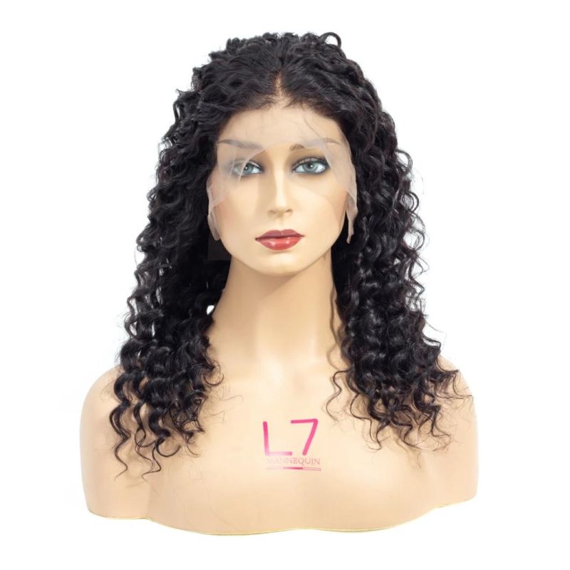 Online Shopping, Water Wave Brazilian Wig, Full Lace Glueless Human Hair Wig