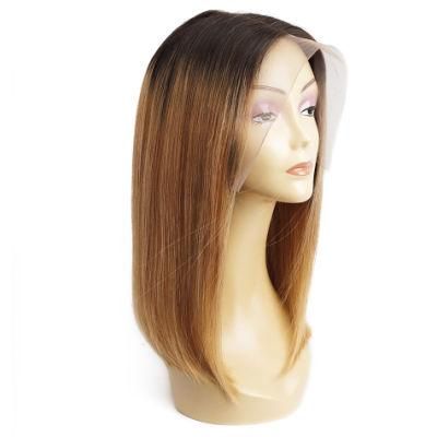 HD Transparent Lace Wigs, Light Brown Color Transparent Lace Front Wig, Transparent Lace Wig 100% Human Hair