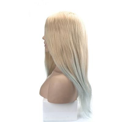 Dark Base Color Thin Skin Hair System for Women