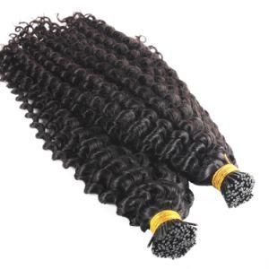 Cuticle Aligned Hair Pre-Bonded Hair Extension Stick Tip Human Russian Hair