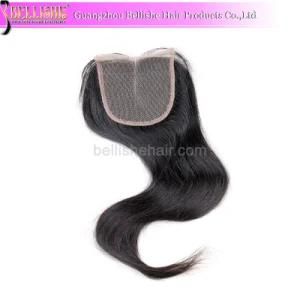 Popular High Quality Brazilian Virgin Remy Hair 100% Human Hair Closure