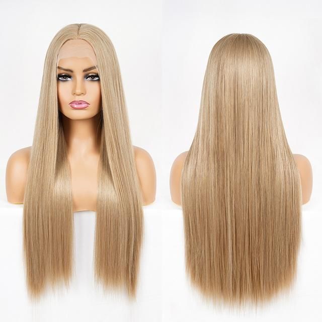 Long Hair Full Head Wig for Business Ladies Straight Hair