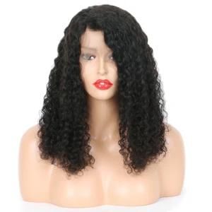 Qingdao Vendor Cheap 150% Density Brazilian Curly Full Lace Human Hair Wig