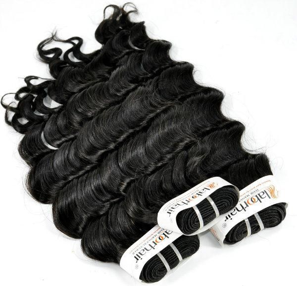 Peruvian Deep Wave Unprocessed Virgin Hair for Salon (Grade 9A)