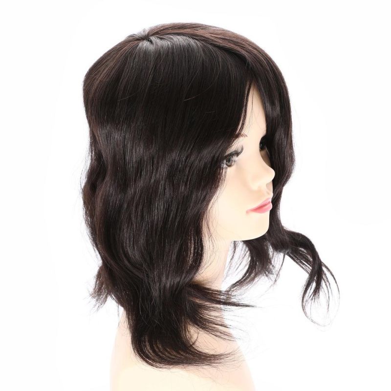 Mono Base Remy Hair Women Hairpieces