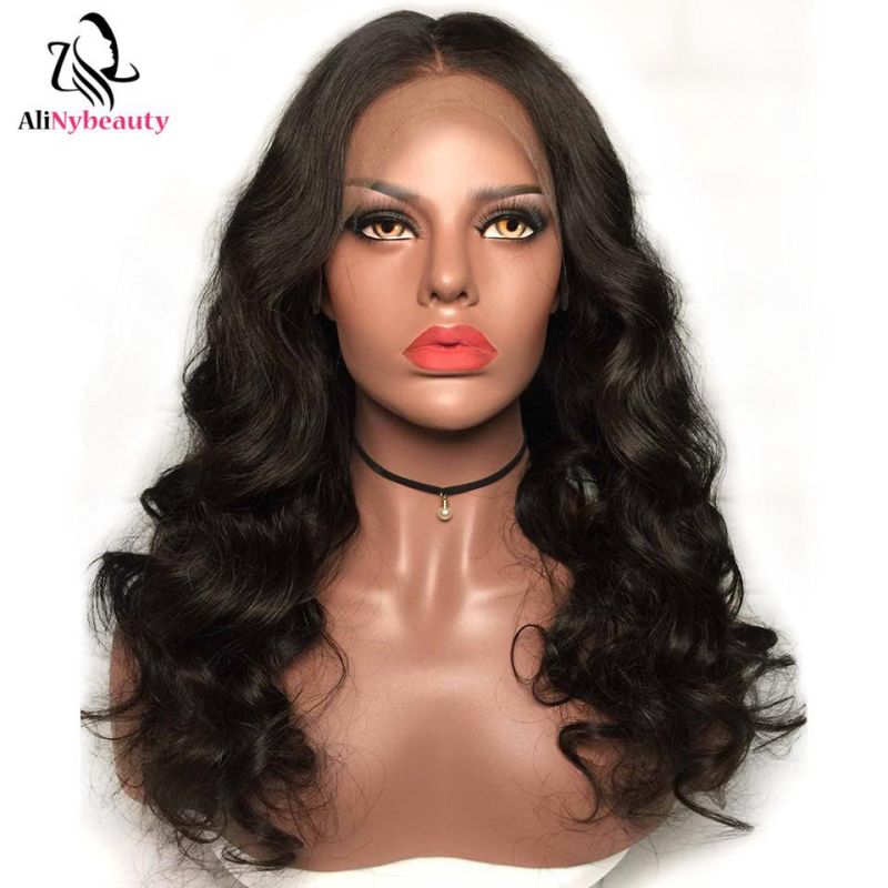 Wholesale Wig Natural Color Body Wave 360 Lace Frontal Wig