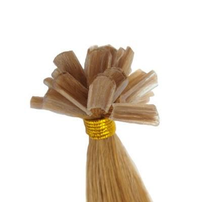 50g 20&prime;&prime; 22&quot; Cuticle Aligned Italian Keratin Fusion Human Remy Hair Pre Bonded Flat Tip Hair 1g/