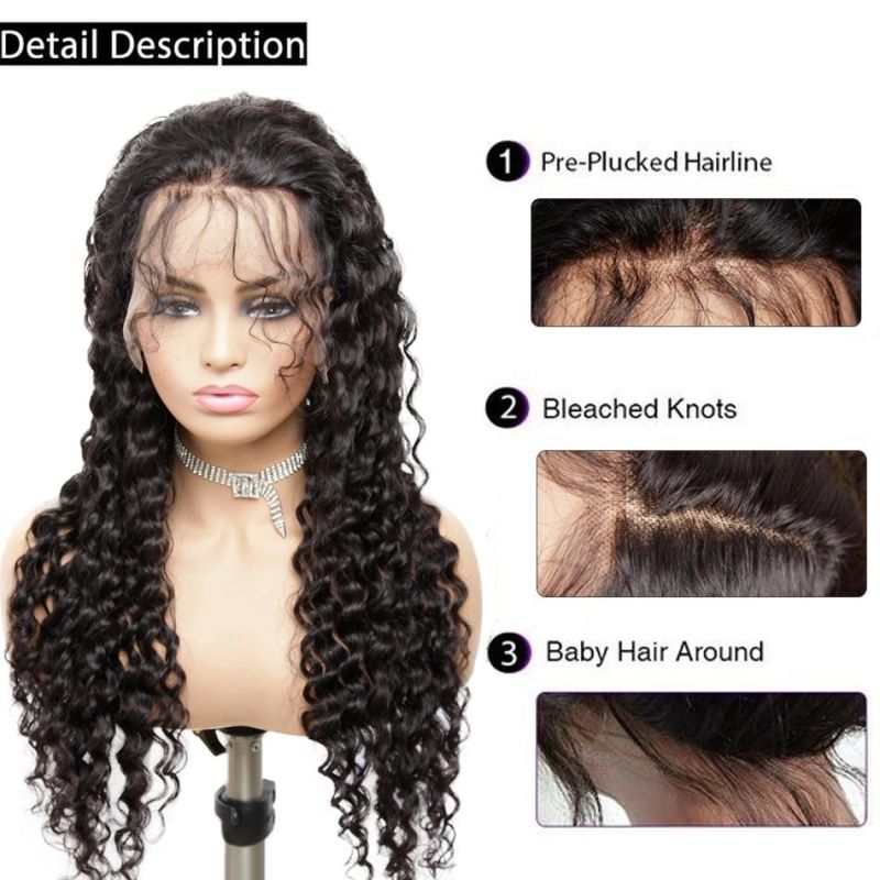 Lace Front Wig Factory Natural Human Hair Full Lace Wig Wholesale Virgin Brazilian Human Hair Wigs