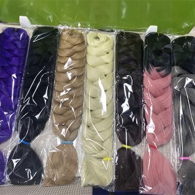Wholesale Ombre Color Braiding Hair Jumbo Braids Soft Braiding Hair