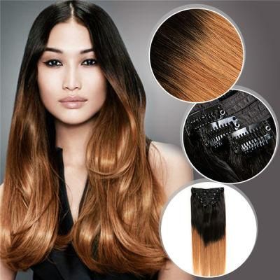 Factory Wholesale Price No Tangle Shedding Free Peruvian Hair Long Curly 150g 120g Triple Weft Clip in Hair Extension