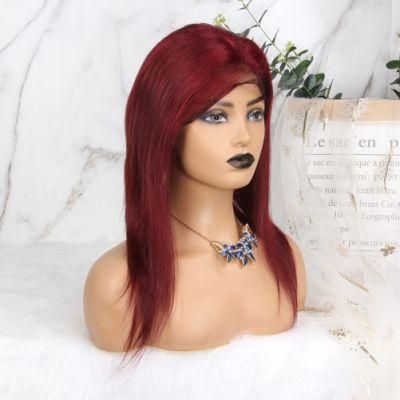 Free Sample Glueless Full Lace Human Hair Wig for Black Women HD Lace Front Wig