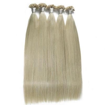 12A Human Hair Straight 100% Human U Tip Hair Extensions #60A